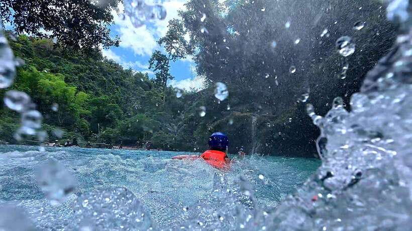 Cebu: Moalboal Sardine Run & Kawasan Falls Canyoneering - From Moalboal to Badian and the canyoneering start