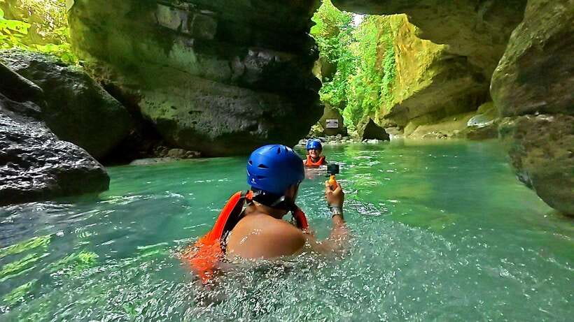 Cebu: Moalboal Sardine Run & Kawasan Falls Canyoneering - What the Kawasan Falls route feels like