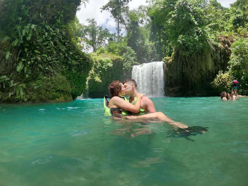 Cebu: Moalboal Sardines Run Snorkel & Kawasan Canyoneering - Lunch in Badian breaks up the action
