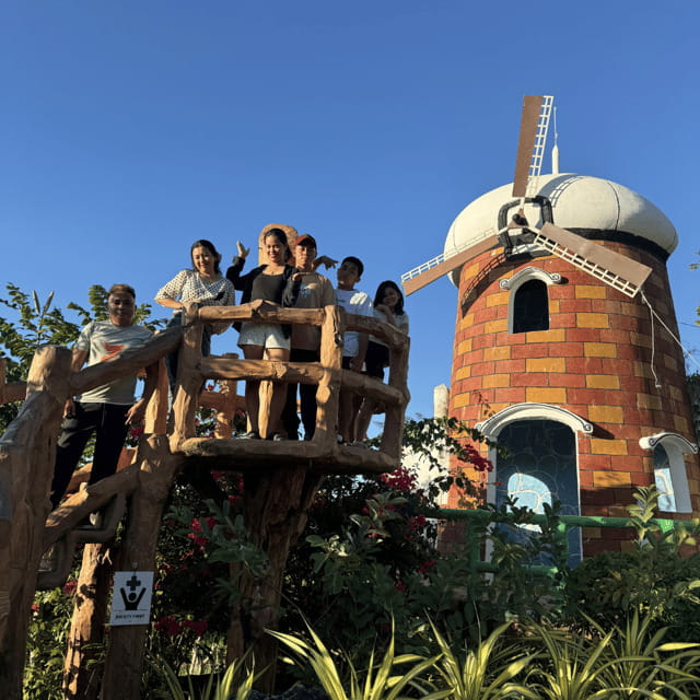Cebu: Simala Shrine Visit and Cebu City Tour - Sirao Garden above the city