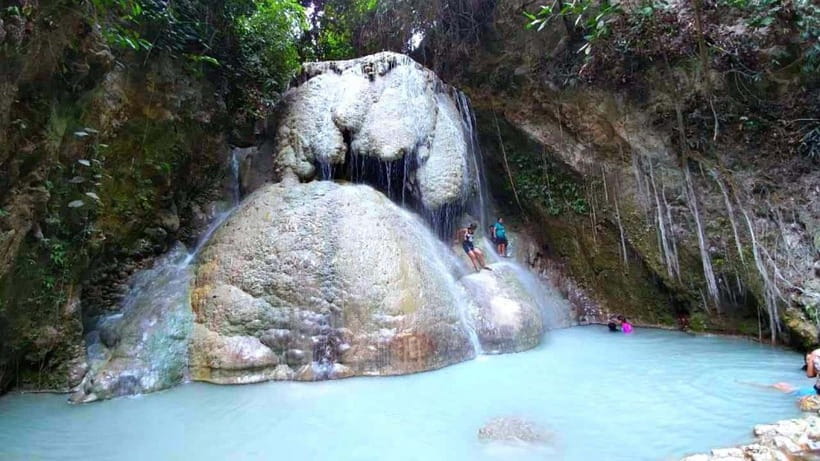 Cebu South Falls: Mantayupan, Kawasan, Inambakan & Aguinid - Mantayupan Falls starts the water day