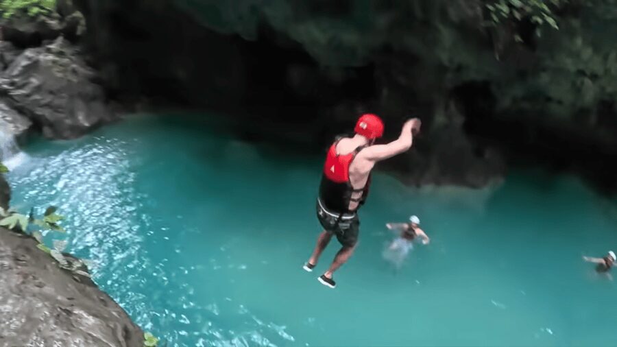 Cebu: Whale Shark Swim and Kawasan Canyoneering Group Tour - Kawasan canyoneering, three hours of wet adventure