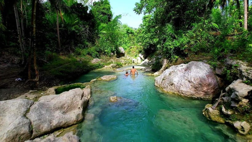 Cebu: Whale Shark Swimming & Inambakan Falls Adventure - The ride inland to Inambakan Falls