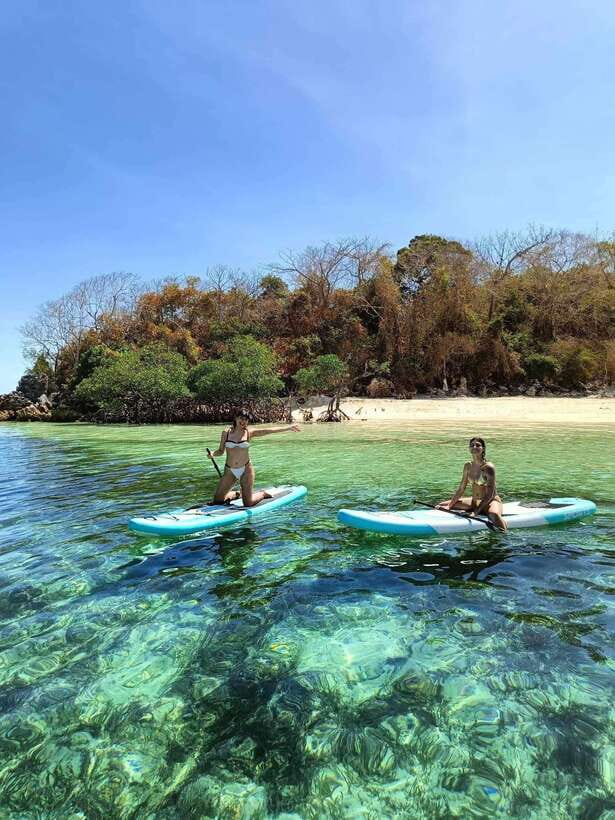 Coron Island: Premier Trimaran Tour - Hotel pickup and the first hour aboard