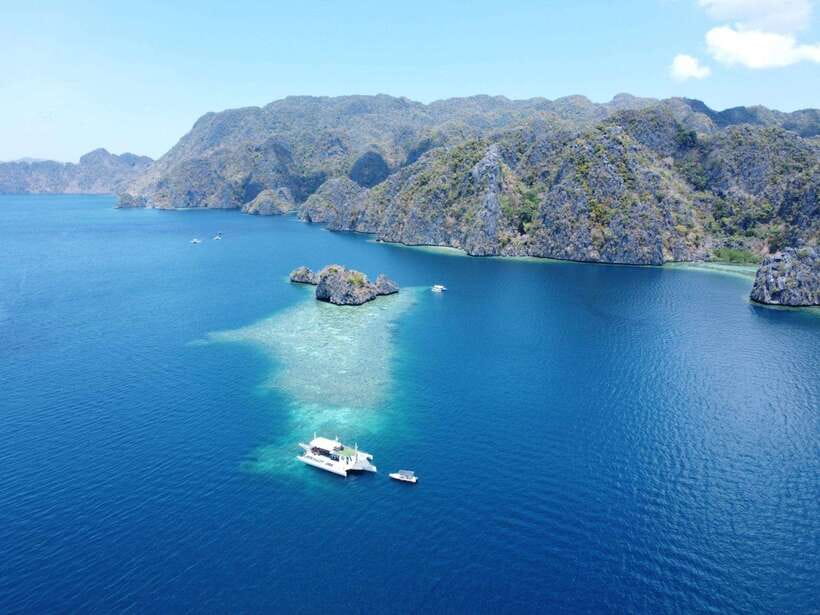 CORON:ISLAND TOUR A Lakes and Snorkeling with Corals - Malwawey Coral Garden is the first proper snorkeling stop
