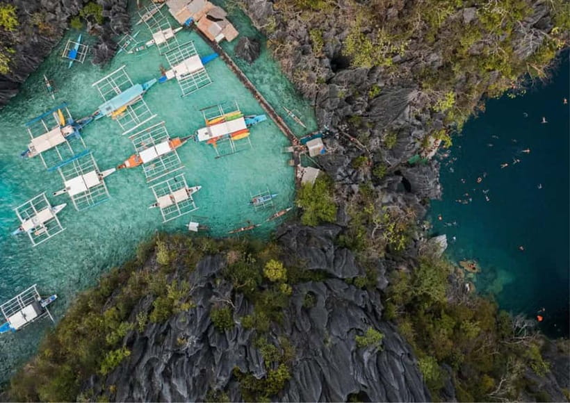 Coron: Island Tour B - Barracuda Lake and its unusual water layers