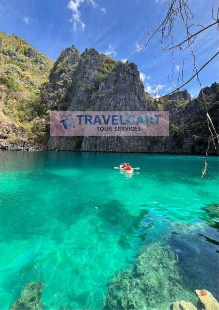 Coron Shared Island Tour A - Green Lagoon: calm water and a quieter setting
