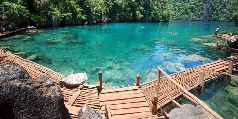 Coron Tour A: Kayangan Lake & Quin Reef Tour with Lunch - CYC Beach, Coron’s easygoing swim stop