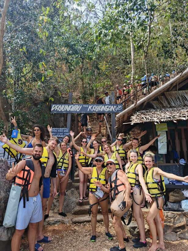 Coron Ultimate Tour: 7 Destinations with Lunch & Transfers - Twin Lagoon brings warm and cool water together