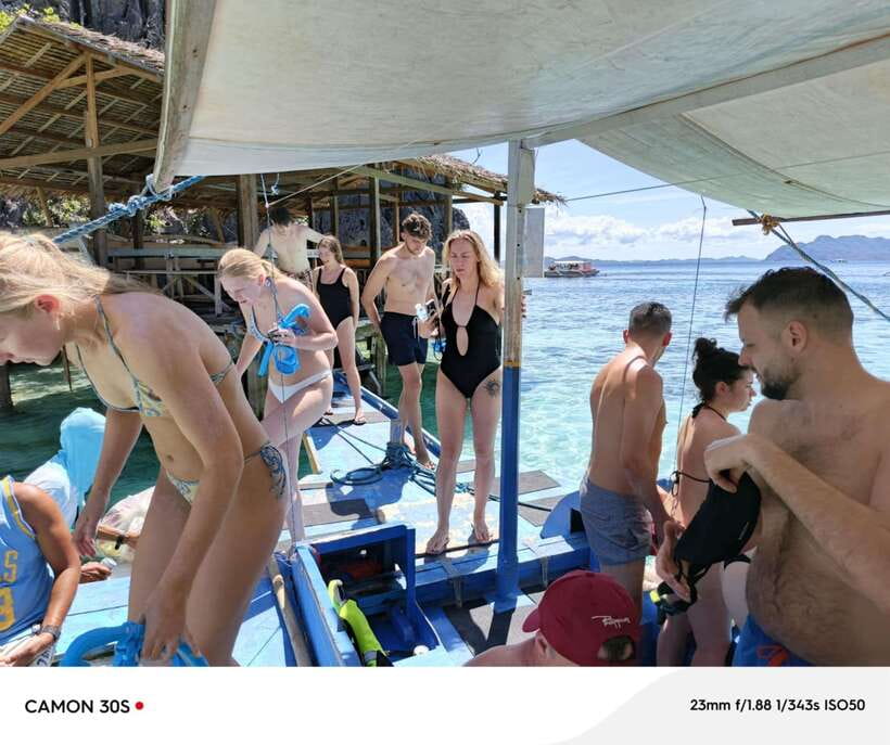 Coron Ultimate Tour: 7 Destinations with Lunch & Transfers - CYC Beach gives you a needed pause
