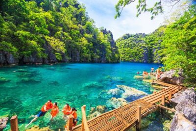 Coron Ultimate Tour (Shared Tour) - Twin Lagoon and the pleasure of changing water