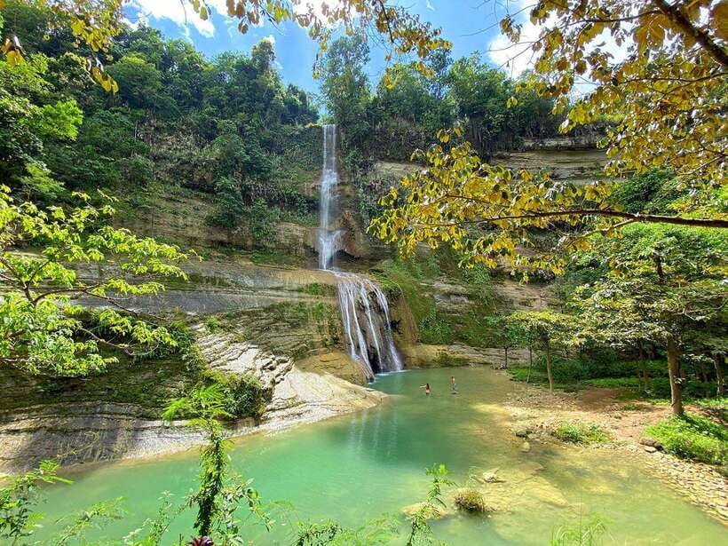 East Bohol Private Tour: Anda, Waterfalls & Lamanok Island - Can-Umantad Falls and Cadapdapan Rice Terraces