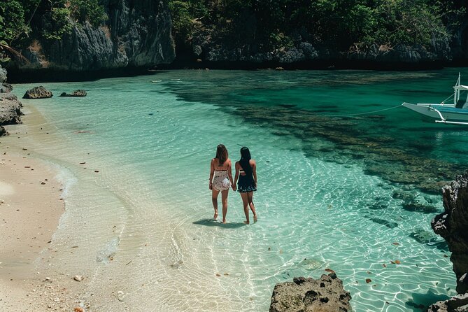 El Nido Big Lagoon and Tropical Island Private Tour with Transfer - Big Lagoon, two hours of El Nido scenery