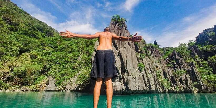 El Nido: Hidden Beaches and Lagoons Boat Hopping Tour D - Nat Nat Beach and Paradise Beach for easy swimming