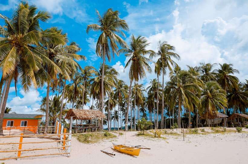 El Nido Island Hopping Tour C: Hidden Beaches & Shrine - Talisay Beach and the lunch break