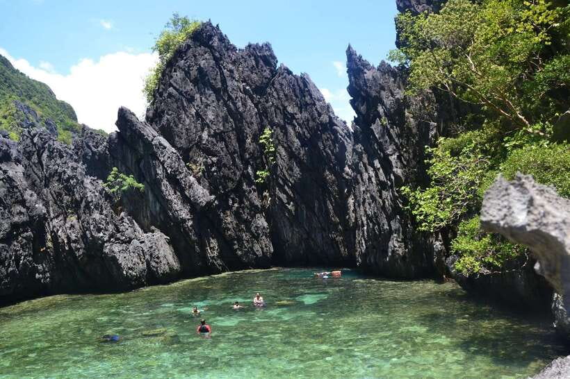 El Nido Island Hopping Tour C: Hidden Beaches & Shrine - Matinloc Shrine and the view from above