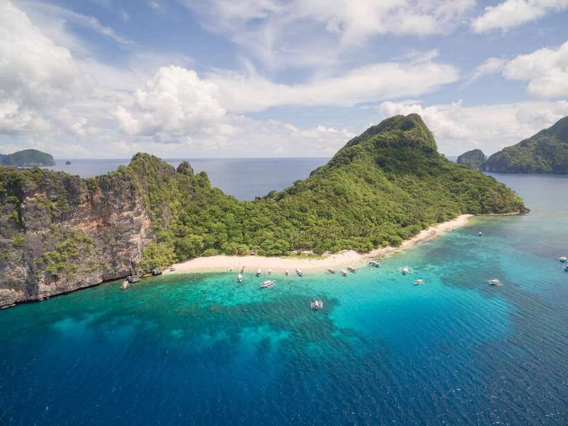 El Nido Island Hopping Tour C: Hidden Beaches & Shrine - Starting at Marber’s Beach Club