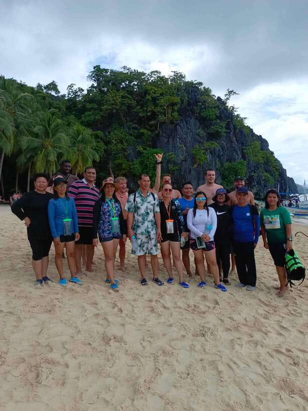 El Nido Island Tour D - Pasandigan Beach: the final scenic stop