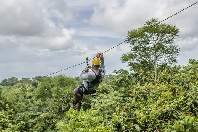 El Nido Palawan Zipline One Way - Weather can change your plans