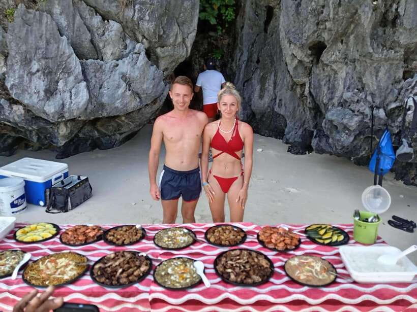 El Nido: Private Boat Tour A to Big Lagoon and Beaches - Seven Commandos Beach for swimming