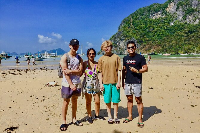 El Nido Tour A - Group w/ Buffet Lunch - Payong-Payong Beach and the reality of beach landings