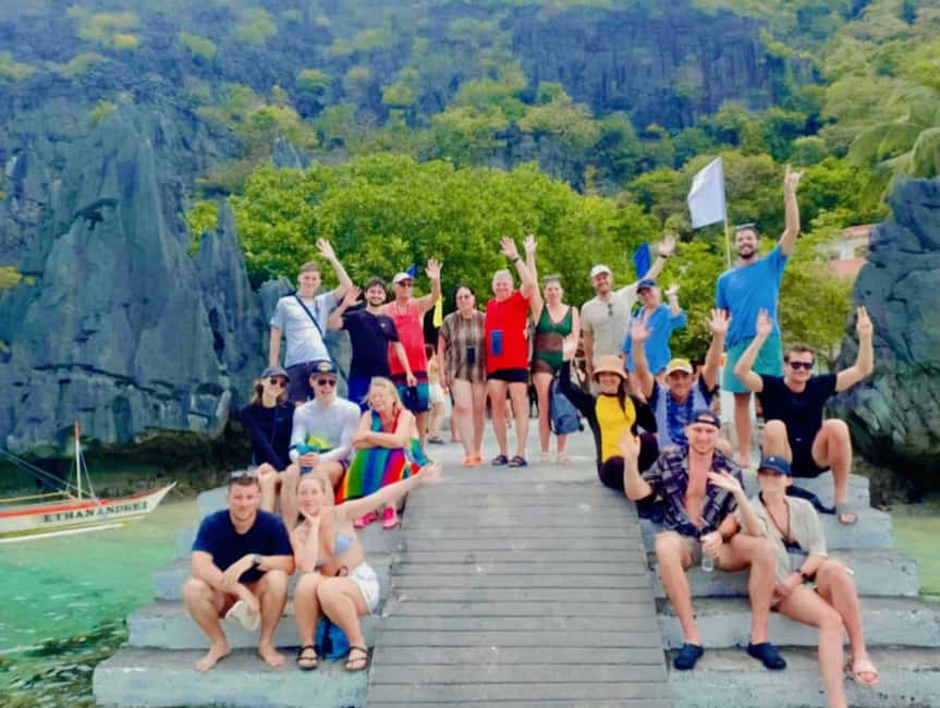 El Nido: Tour C with Matinloc Shrine and white sand beaches - What this six-hour boat day is really like
