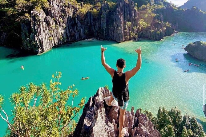 El Nido Tour D - Lagoons & Beaches Premium tour(Private / Shared) - Cadlao Lagoon opens the day with color