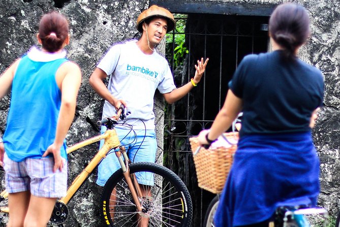 Experience Intramuros with Bamboo Bicycle - Ecotours - Starting at Casa Manila and Plaza San Luis