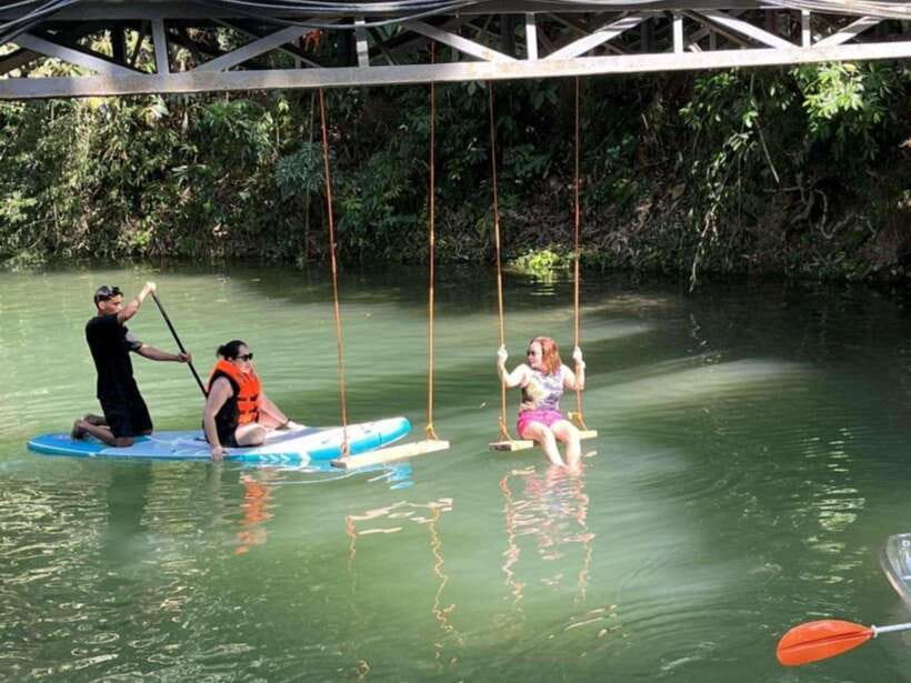 From Boracay: Mainland Off-Road ATV and Zipline Experience - Nabaoy River swimming and kayaking