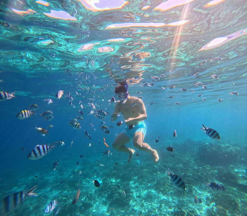 From Cebu: Island Hopping to 3 islands with BBQ lunch - What the seven-hour day looks like