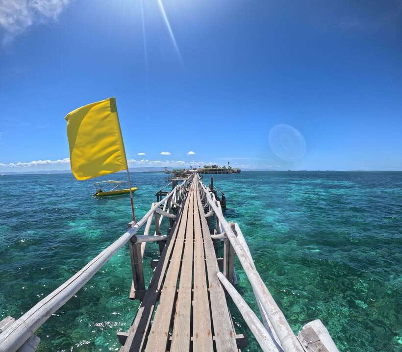 From Cebu: Island Hopping to 3 islands with BBQ lunch - Nalusuan Island brings the postcard views