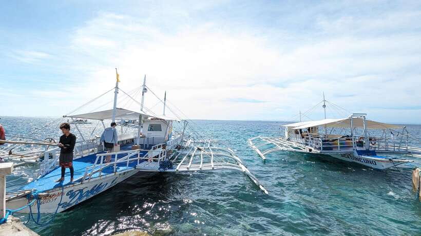 From Cebu: Island Hopping to 3 islands with BBQ lunch - Caohagan offers the most freedom
