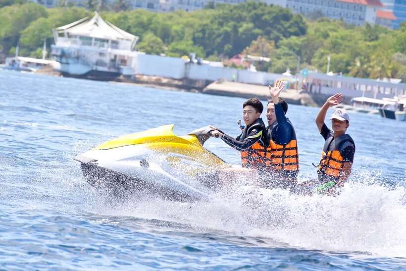 From Cebu: Mactan Island 3 Watersport Activities Tour - From your hotel lobby to Mactan’s activity area