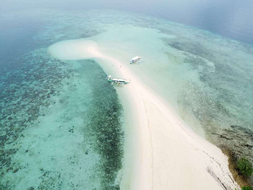 From Coron Town: Beaches and Islands Boat Tour with Lunch - Ditaytayan Island and its sandbar