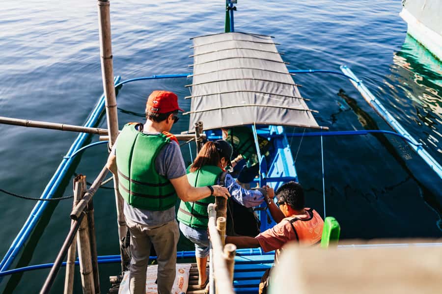 From Manila: Taal Volcano and Lake Boat Sightseeing Tour - The motorized boat around Volcano Island