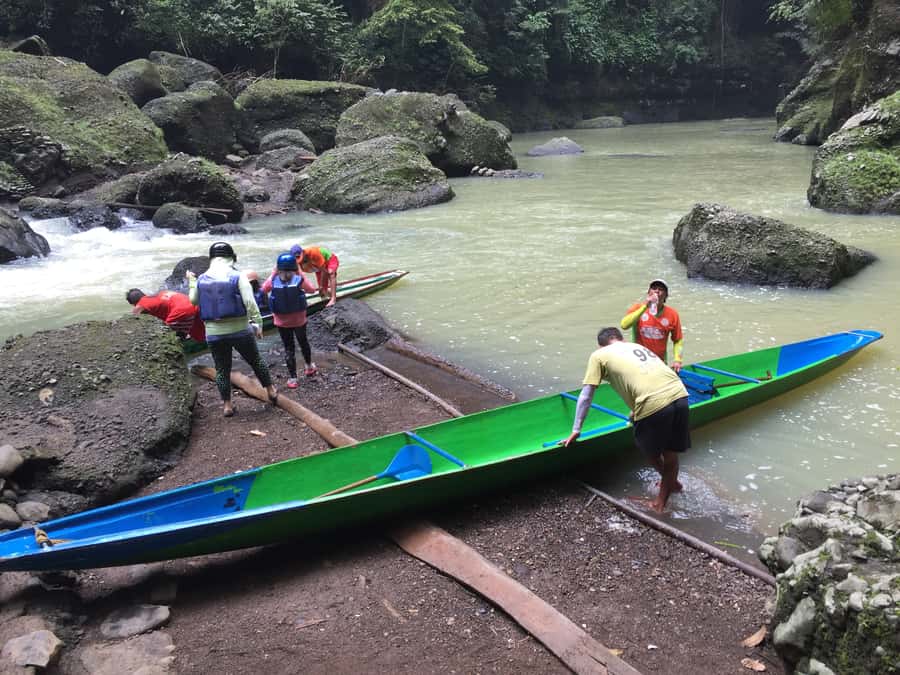 From Manila: Taal Volcano Island & Pagsanjan Falls Day Tour - Lunch, local food, and what costs extra