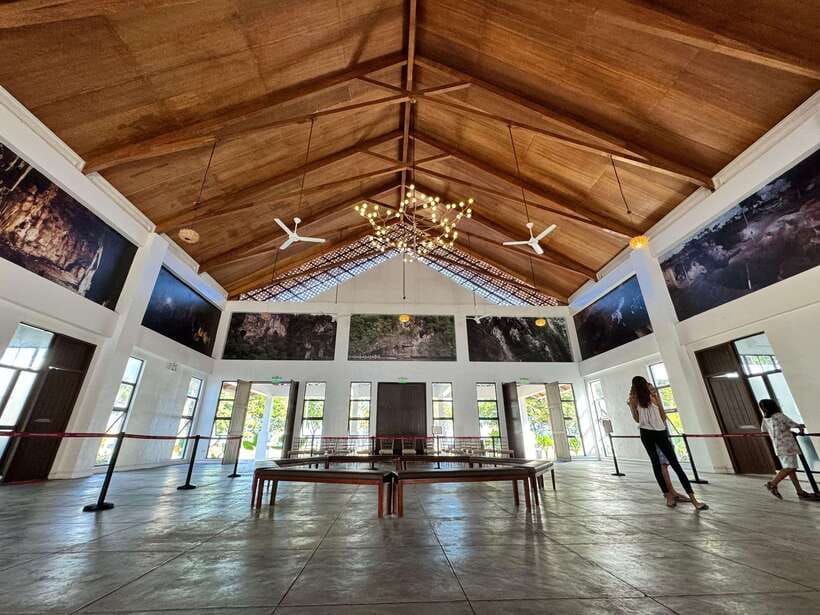 From Puerto Princesa: Tabon Cave Day Tour with lunch - Limestone formations and coastal views