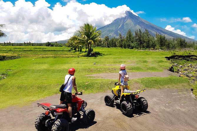 Green Lava Trail - Mayon ATV Adventure - Choosing one of eight trails beneath Mayon