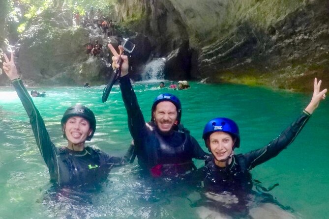 Group Tour of Moalboal Sardines Run & Kawasan Canyoneering - Four hours in the Kawasan canyons