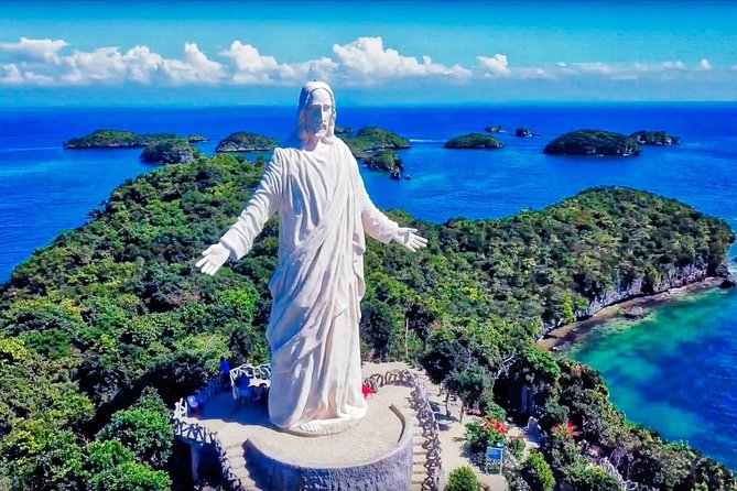 Hundred Islands Day tour in Pangasinan - Cathedral Island is a short boat-view stop