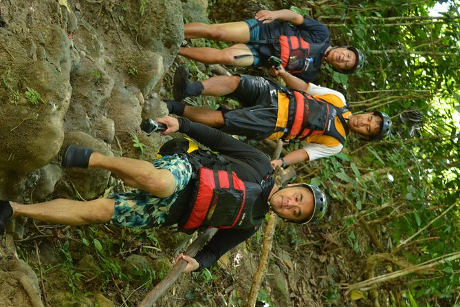 Kawasan Canyoneering Adventure Package from Cebu - Getting Set Up at Kawasan Falls