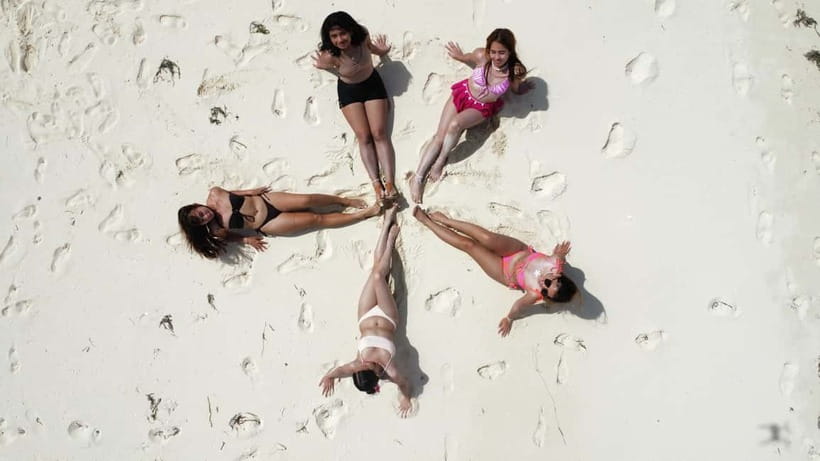 Luna: Siargao Tri-Island Tour with Drone, GoPro Shots, Lunch - Daku Island: the day’s best practical stop