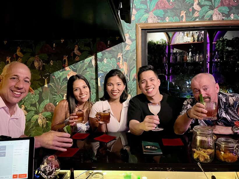Makati Bar Crawl - Hidden Bar, Speakeasy and Pub - Starting at Filiing Station Cafe and Bar