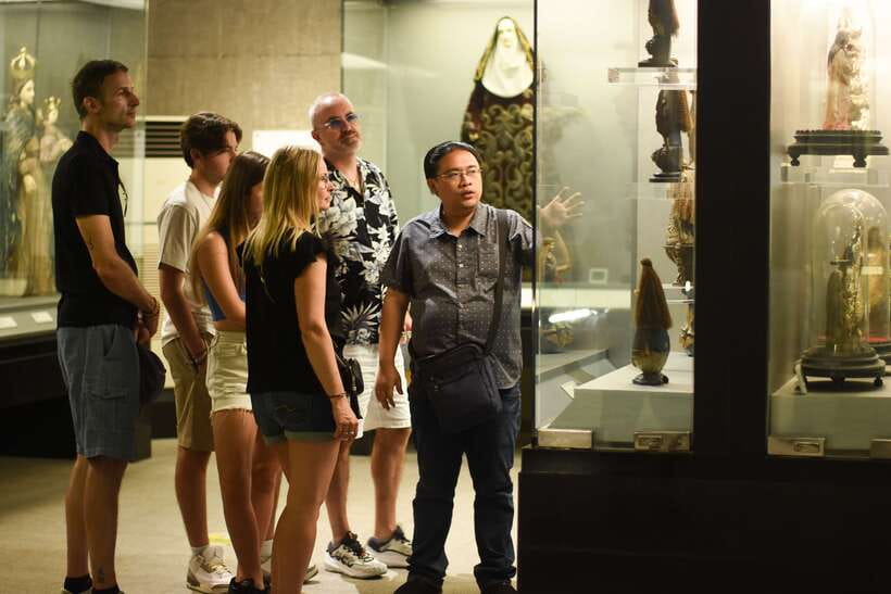 Manila: Filipino Historic Walking Tour in Intramuros - San Agustin Museum adds objects to the story