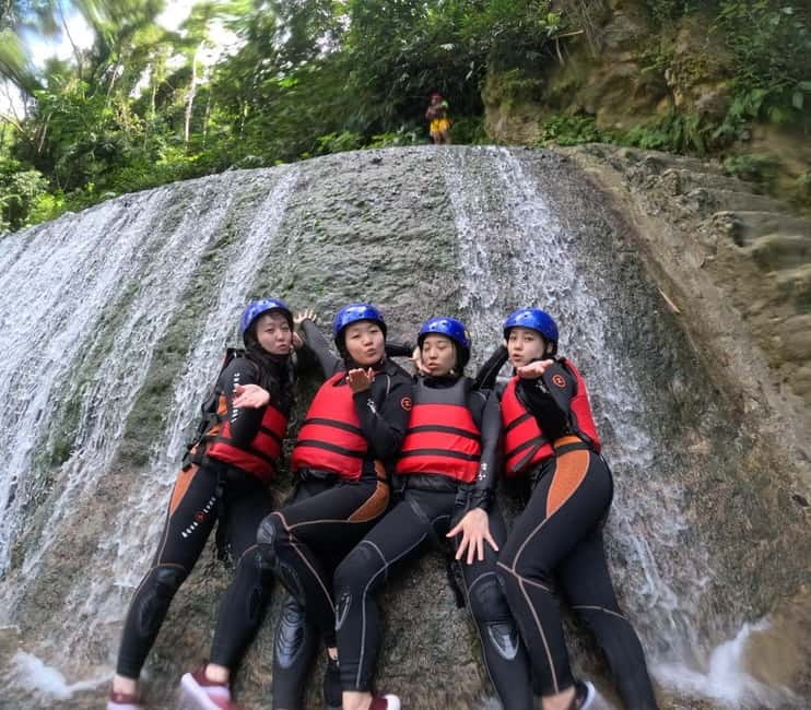 Moalboal: Canyoneering and Snorkeling Day Trip with Lunch - Lunch and a shower at Treeshade Resort