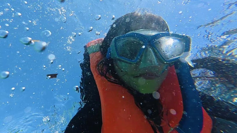 Oslob Whale Shark, Aguinid Falls & Moalboal Snorkeling - Aguinid Falls, where the waterfall becomes the trail