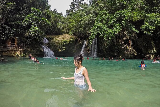 Oslob Whale Shark Watching + Kawasan Falls Day Tour - Meeting the whale sharks in Oslob