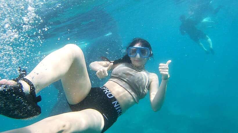 Oslob: Whaleshark Swimming, Tumalog Falls & Sumilon Island - Crossing to Sumilon Island