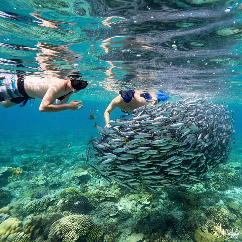 Oslob whaleshark watching & Tumalog falls & sardines run - Who will enjoy this tour most?