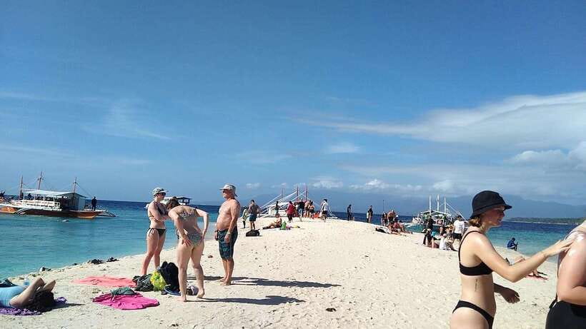 Oslob: Whaleshark Watching, Tumalog Falls & Sumilon Island - Tumalog Falls after the sea